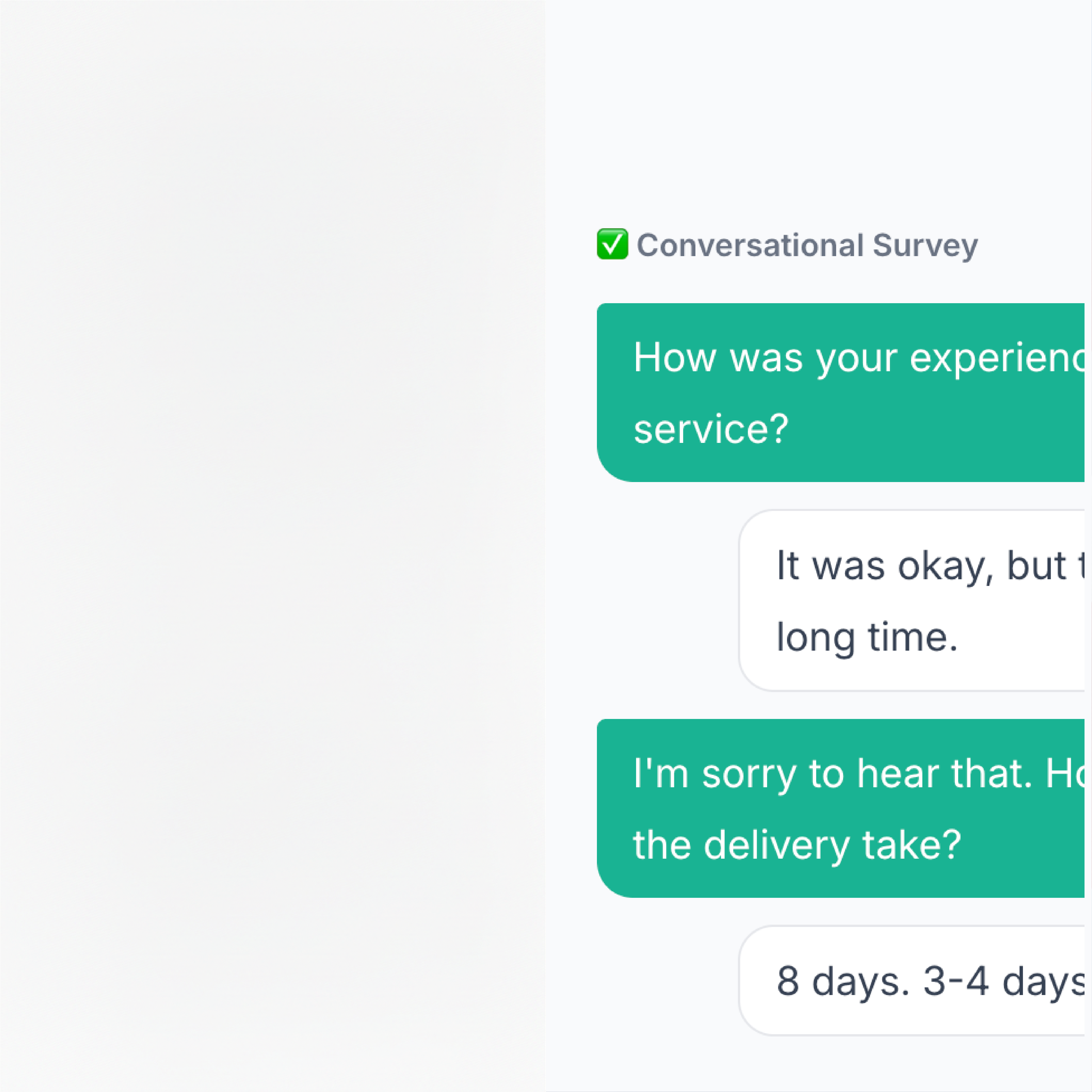 Conversational Surveys: Why Chat-Based Surveys Deliver Better Feedback